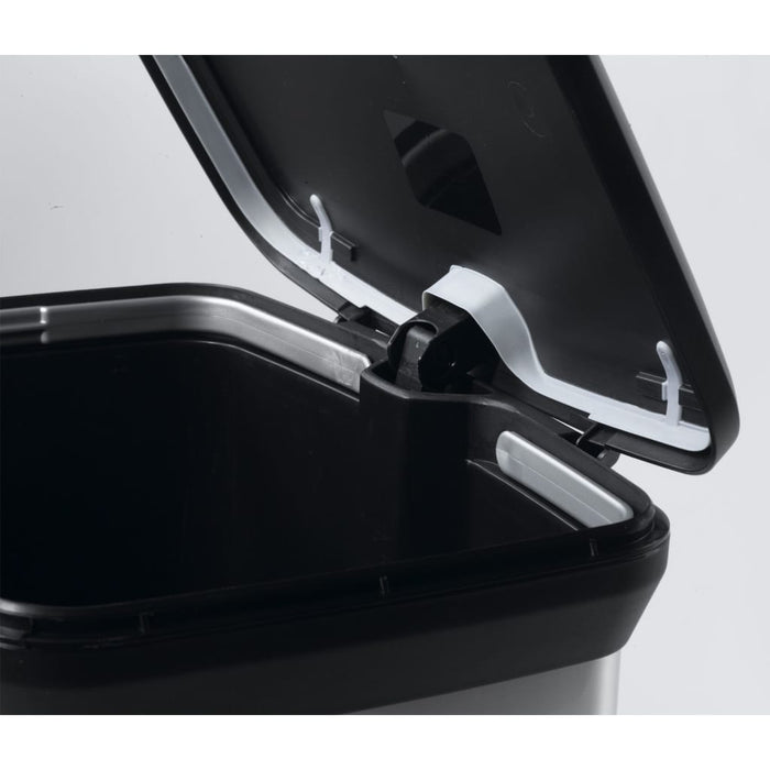 Curver Pedaalemmer Deco 50 L zilverkleurig