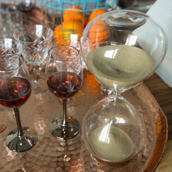 POLSPOTTEN Sandglass Zandloper - L - Goud