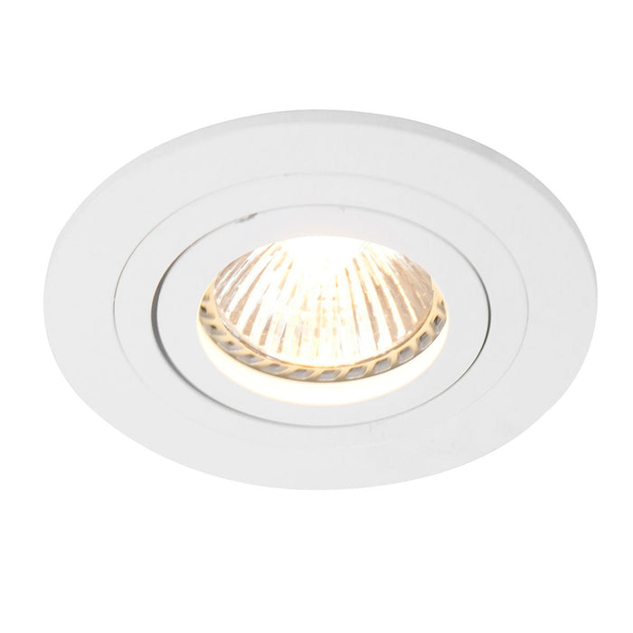 Steinhauer - spot - Pelite spot - wit - metaal - Ø 10cm - GU10 - 7304W