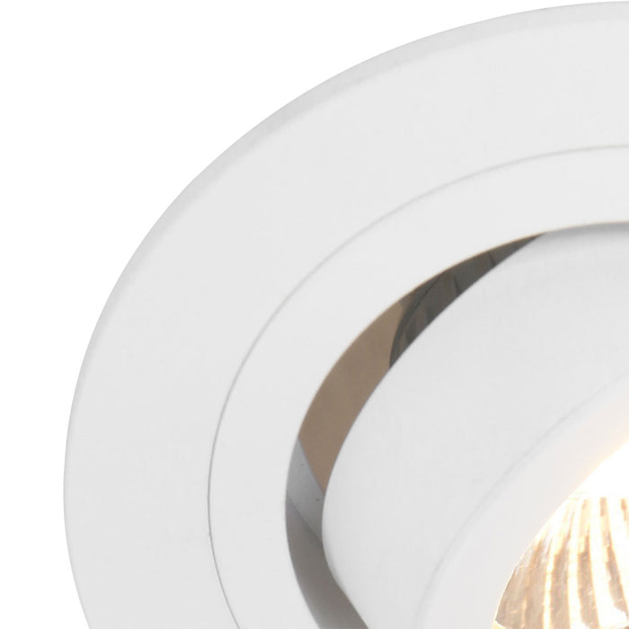 Steinhauer - spot - Pelite spot - wit - metaal - Ø 10cm - GU10 - 7304W