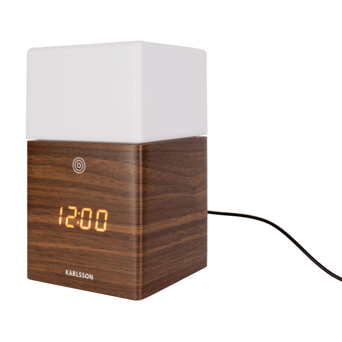 Karlsson Frosted Light LED - Dark hout veneer