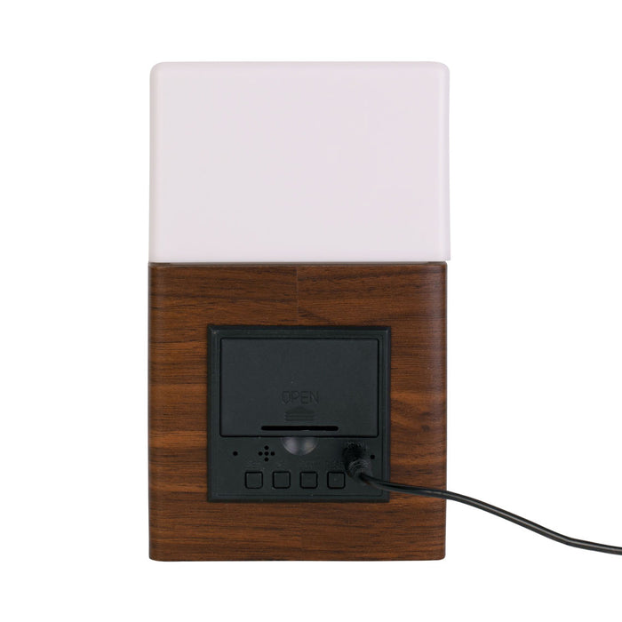 Karlsson Frosted Light LED - Dark hout veneer