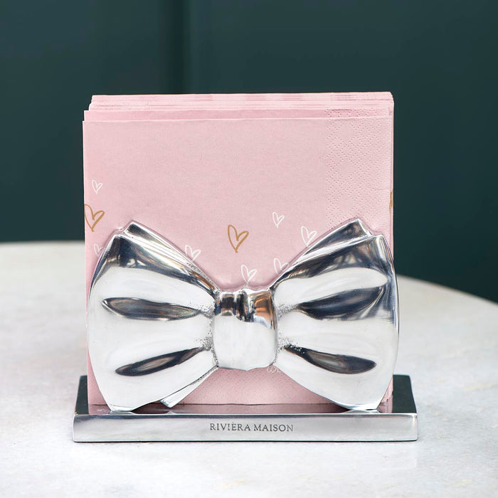 Riviera Maison The Perfect Bow Napkin Holder - 19.0x6.5x13.0 cm