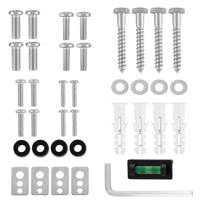 tectake TV muurbeugel 32 - 55 inch (82-138cm) kantelbaar draaibaar ...