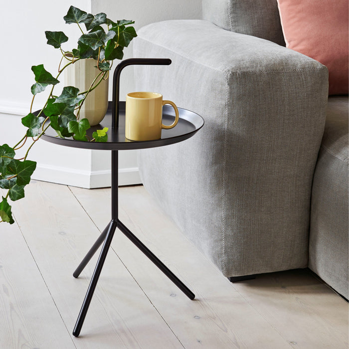 HAY DLM Bijzettafel - Ø 38 cm - Zwart