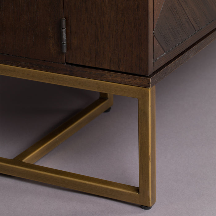 Dutchbone Class Wijnkast - Donkerbruin