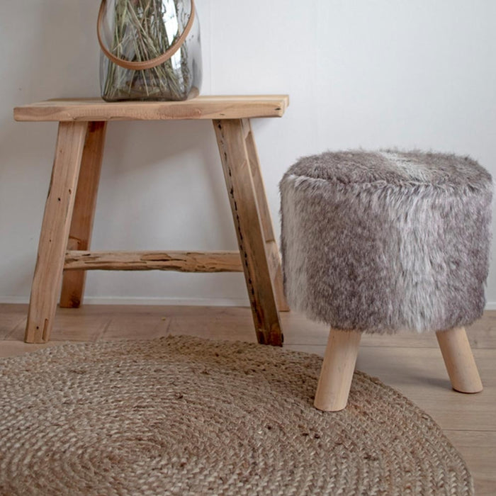 Artichok Milou Jute Vloerkleed Ø 150 cm - Naturel