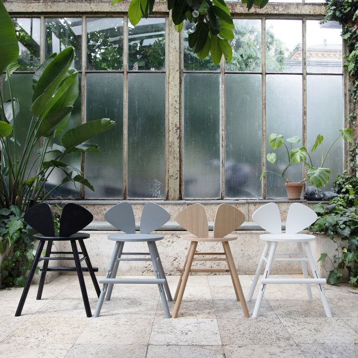 Nofred Mouse Junior Kinderstoel - Zwart