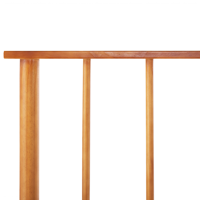 Beliani-BARRET-Eenpersoonsbed-Lichte houtkleur-90 x 200 cm-Dennenhout