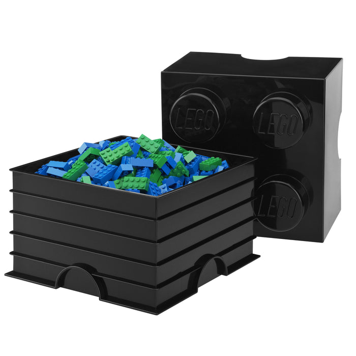 LEGO® Brick 4 Opbergbox - Zwart