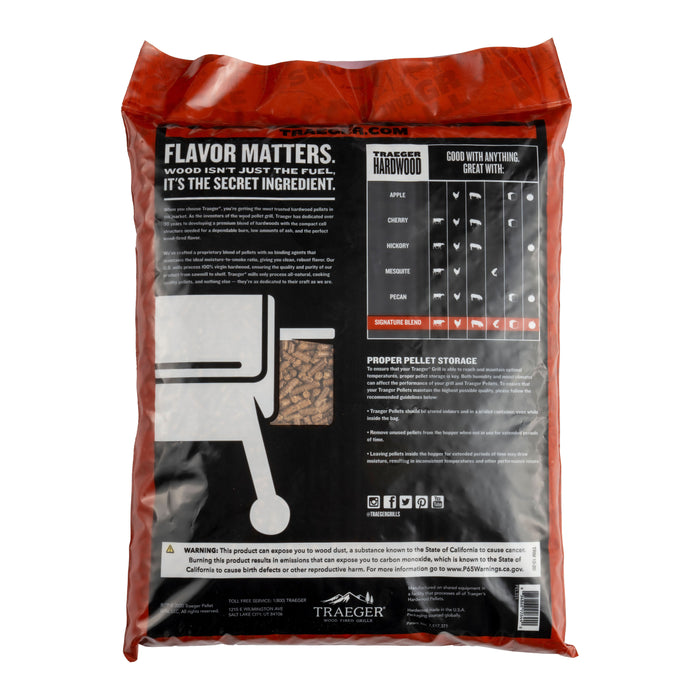 Traeger Signature Blend Pellets 9 kg