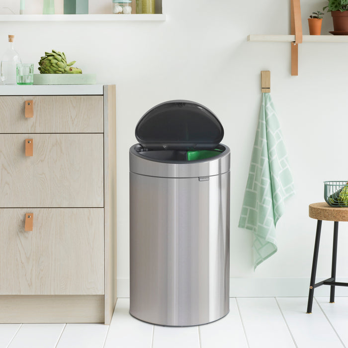 Brabantia Touch Bin Recycle Afvalemmer 10 + 23 L - Vingerafdrukvrij