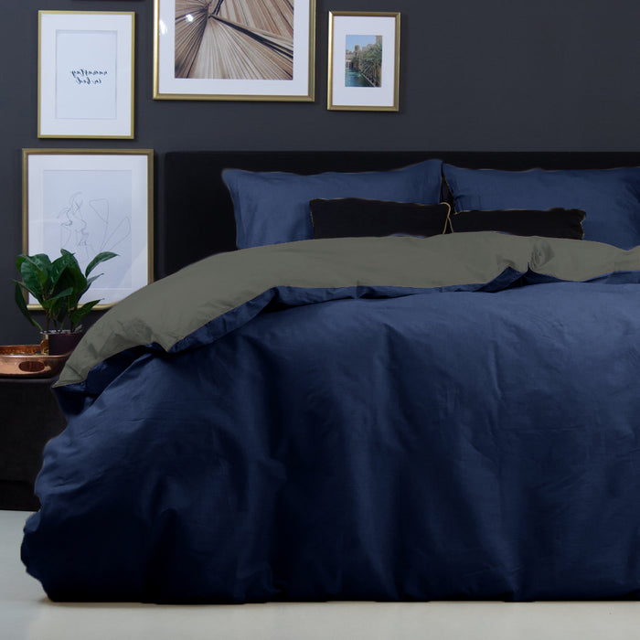Y-NOT Lekker Simpel Effen Dekbedovertrek 240 x 220 cm