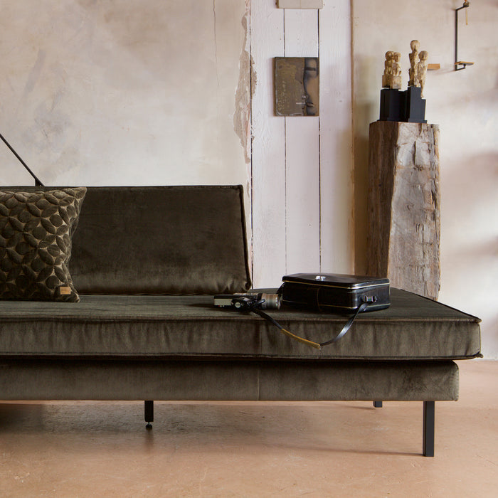 WOOOD Rodeo Daybed Links - Velvet - Green Hunter