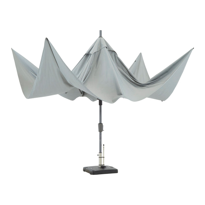 Madison Rectangle Parasol - Groen - 400 x 300 cm
