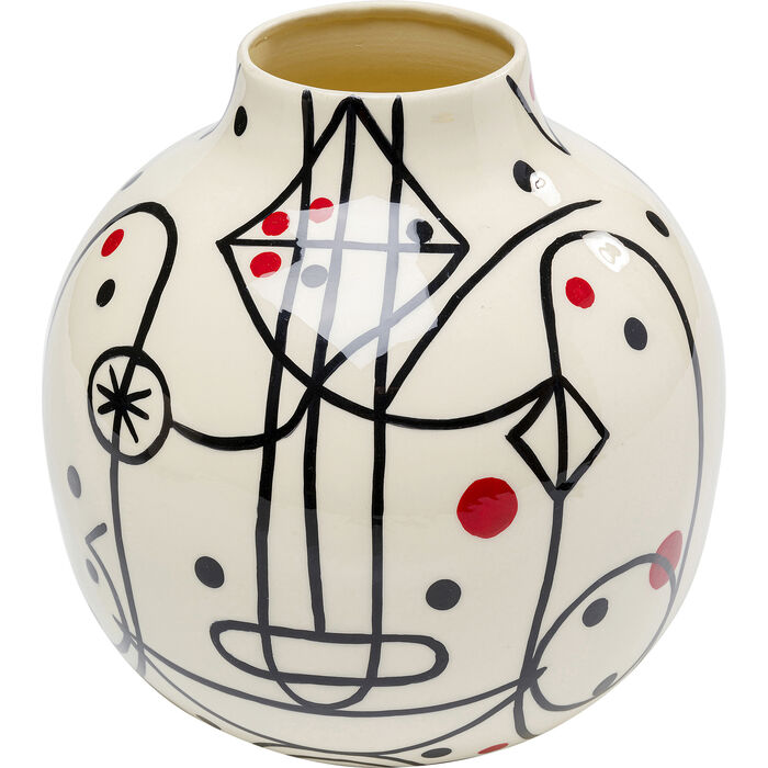 Kare Design Vaas Abstract Counterpart 22cm