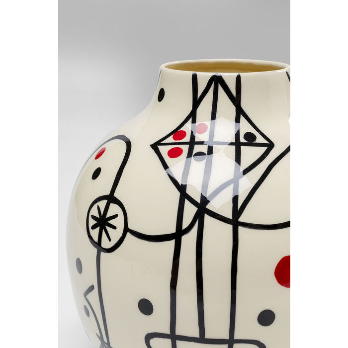 Kare Design Vaas Abstract Counterpart 22cm