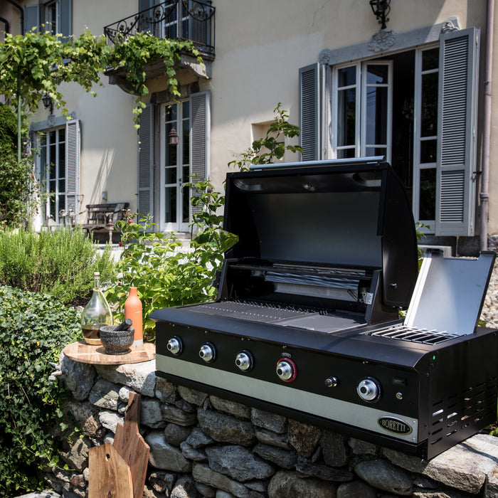 Boretti lbrido Top Inbouw Buitenkeuken B 118 x D 68 cm