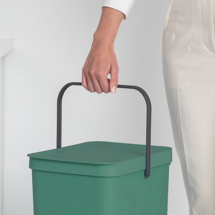 Brabantia Sort & Go Afvalemmer 40 Liter - Fir Green