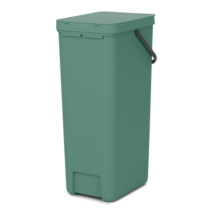 Brabantia Sort & Go Afvalemmer 40 Liter - Fir Green