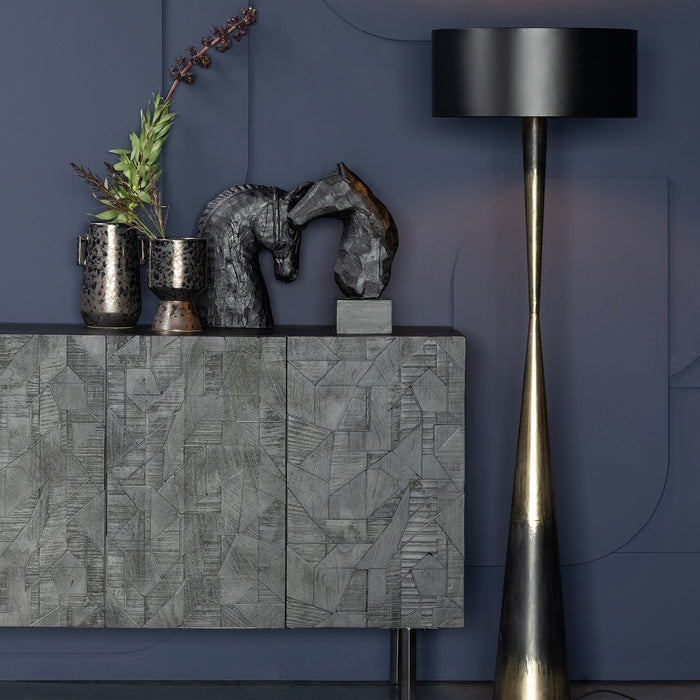 WOOOD Blackout Two Vloerlamp