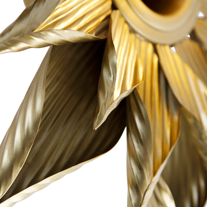 QAZQA Wandlamp james - Goud|messing - Design - D 48.5cm