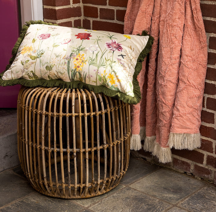 Dutch Decor plaid FLORINE - 140x180 cm Muted Clay