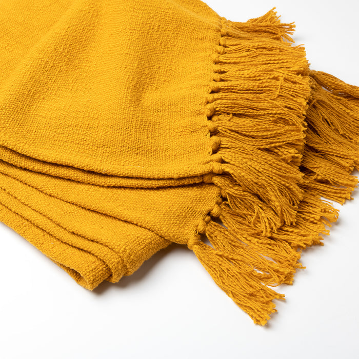 Dutch Decor plaid JUNE - 140x180 cm Golden Glow