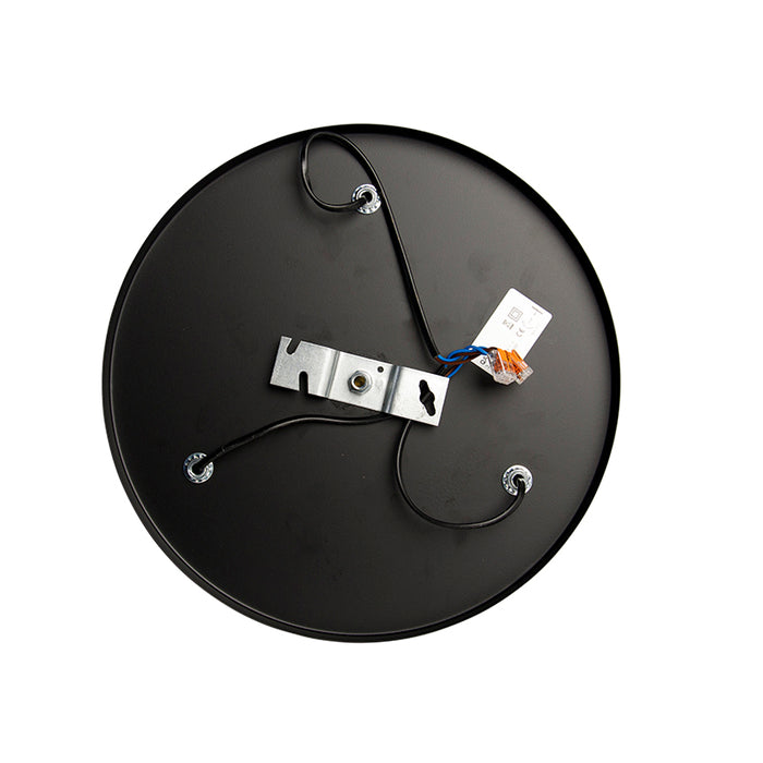 QAZQA Moderne plafondlamp zwart 3-lichts - Facil