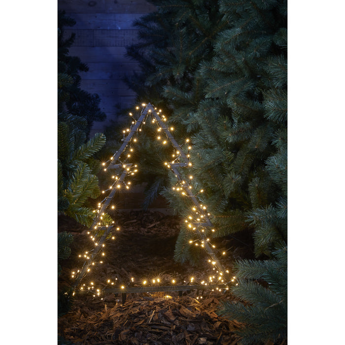 Luca Lighting Kerstboom Tuinsteker - LED - L53 x H75 cm - Klassiek Wit