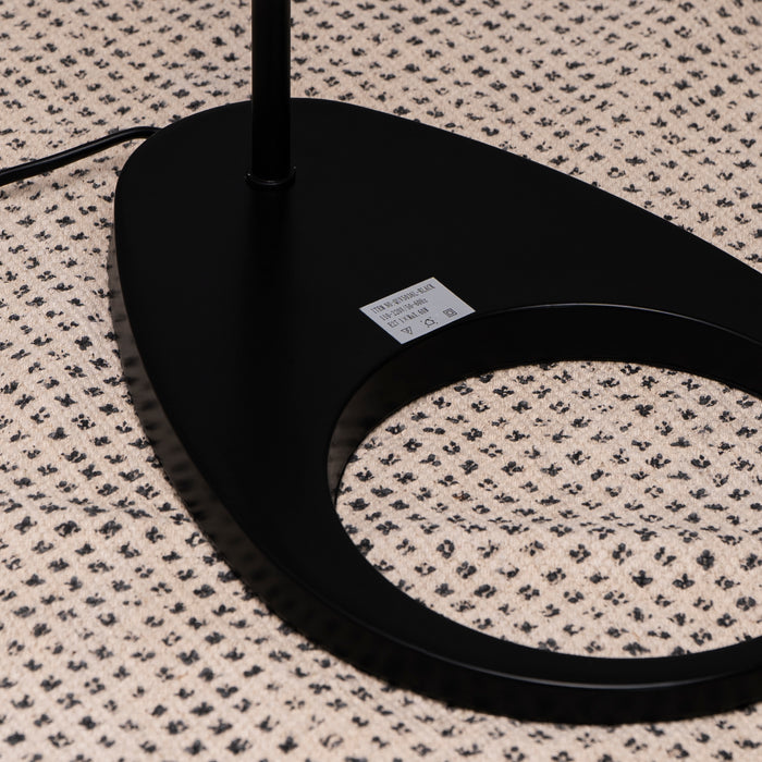 QUVIO Vloerlamp driehoek zwart - QUV5036L-BLACK