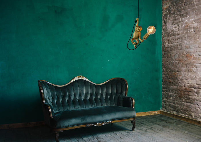 Lucide EXTRAVAGANZA CHIMP Hanglamp - Zwart