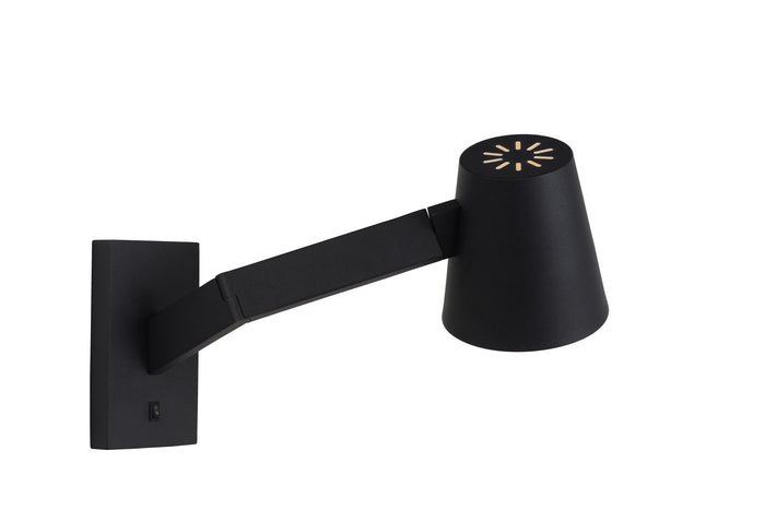 Lucide MIZUKO Wandlamp - Zwart