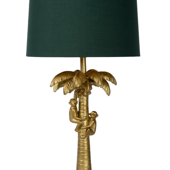 Lucide EXTRAVAGANZA COCONUT Tafellamp - Mat Goud | Messing