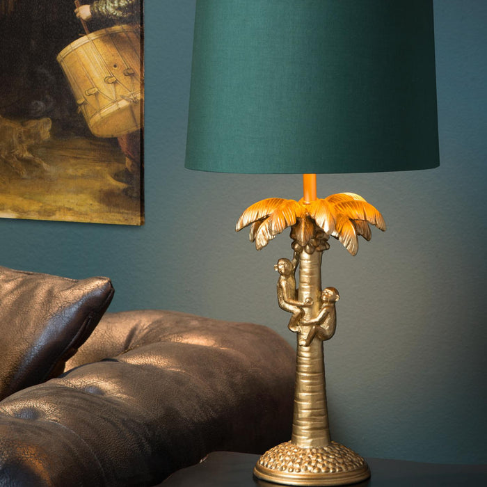 Lucide EXTRAVAGANZA COCONUT Tafellamp - Mat Goud | Messing