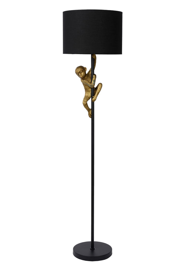 Lucide EXTRAVAGANZA CHIMP Vloerlamp - Zwart