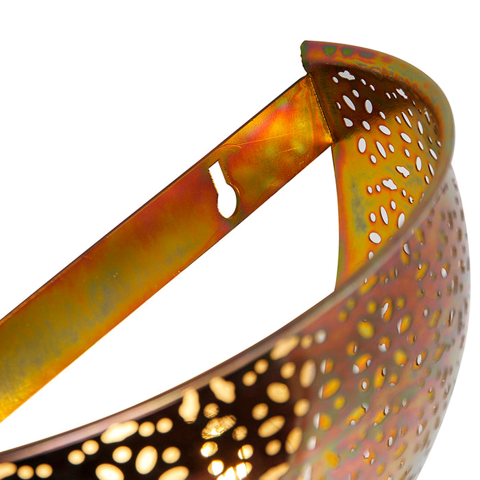 QAZQA Oosterse wandlamp koper - Muraf