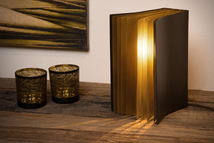 Lucide EXTRAVAGANZA LIVRET Tafellamp - Zwart