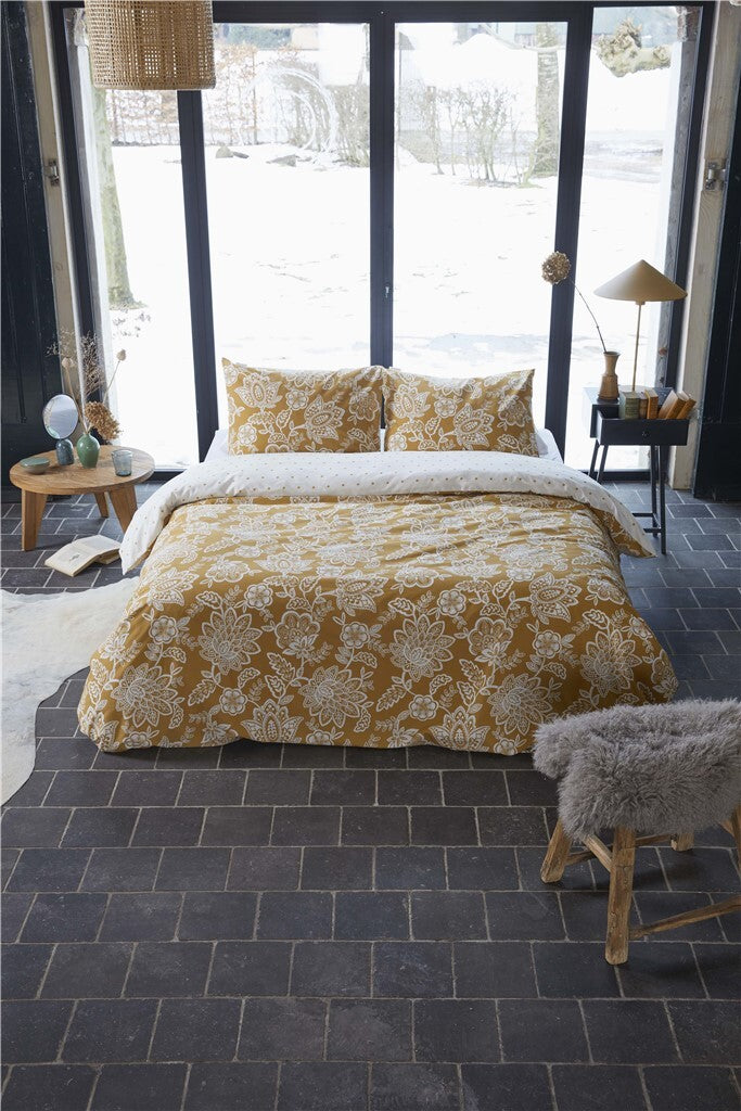 Walra - Dekbedovertrek Country Love - 200x220 - Cognac