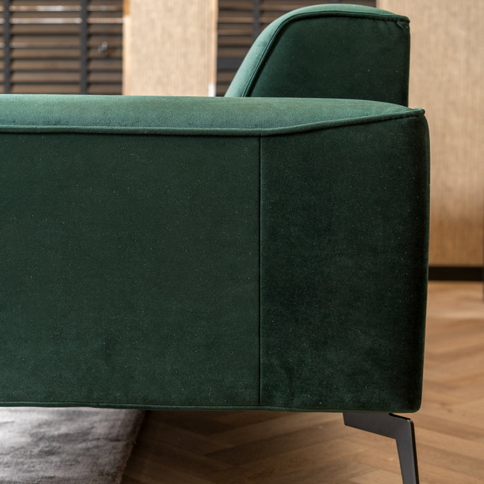 Bronx71 Velvet bank 2,5-zits Vegas groen