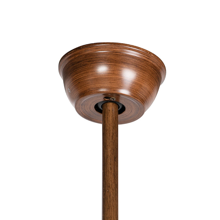 QAZQA Plafondventilator hout incl. LED met afstandsbediening -