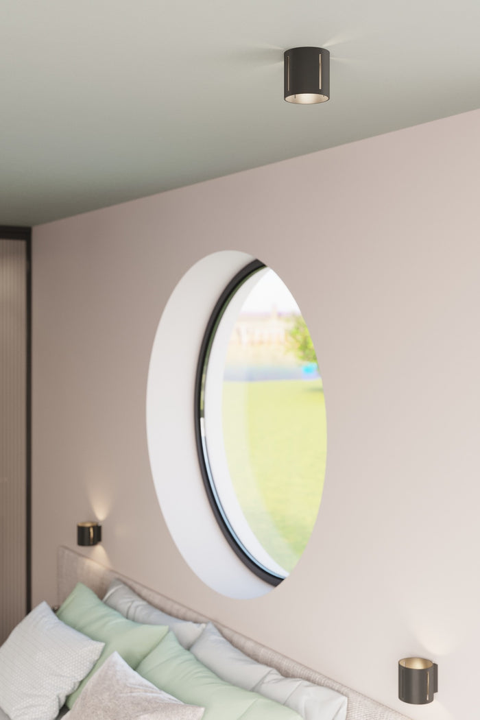 Sollux Plafondlamp Inez zwart