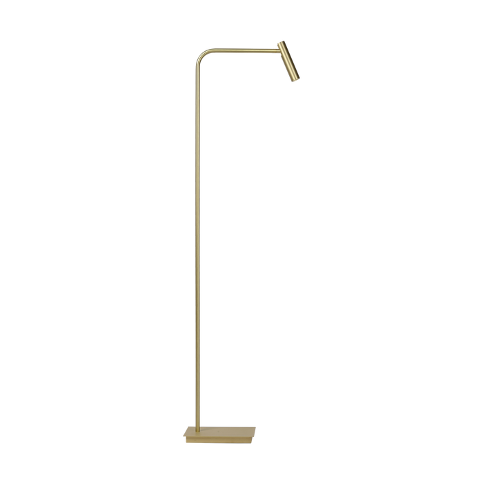 Atmooz Vloerlamp Pomery Brons - Industriele Staande Lamp