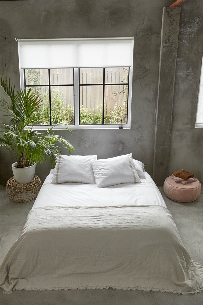 Walra - Dekbedovertrek Timeless Chic - 140x220 - Wit