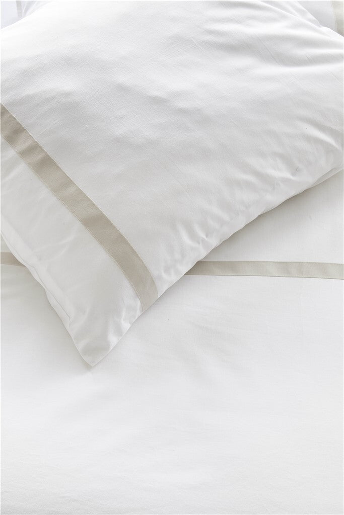 Walra - Dekbedovertrek Timeless Chic - 140x220 - Zand