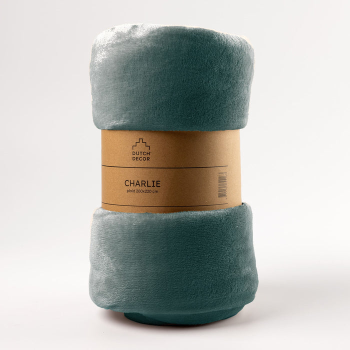 Dutch Decor plaid CHARLIE - 200x220 cm Sagebrush Green