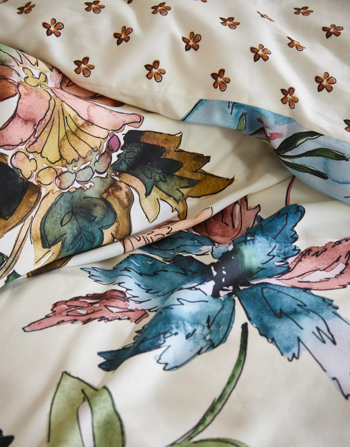 Essenza Fauve Dekbedovertrek Antique white 240 x 220 cm