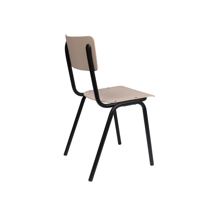 Zuiver Back To School Eetkamerstoelen Mat Beige - Set van 4