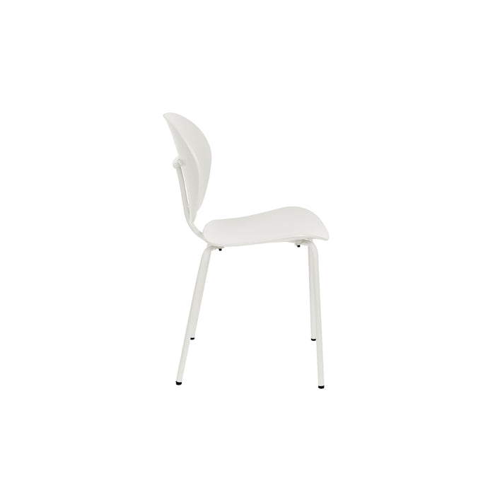 Zuiver The Ocean Chair Eetkamerstoelen Coconut Milk - Set van 2 - Wit