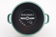 Lite-Body - Braadpan 24cm|2,5 l - Emaille- Olijf Groen - Inductie